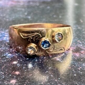 Vintage Swedish Spinel Ring - 18ct Gold