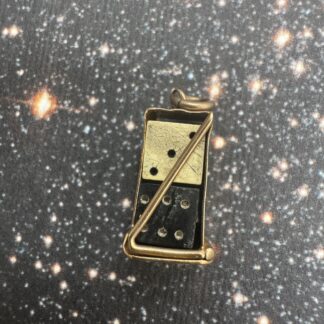Vintage Double Dice Charm - 9ct Gold