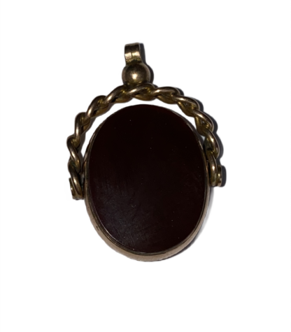 Victorian Bloodstone and Carnelian Spinning Fob - 9ct Gold