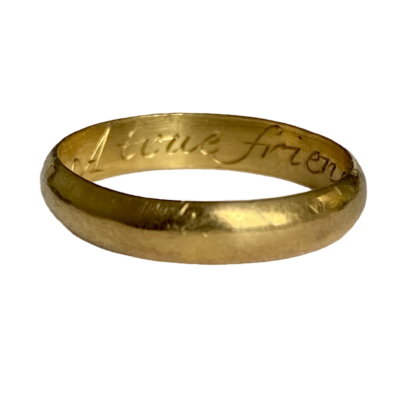 Georgian Posy Ring - A True Friends Gift - 15ct Gold