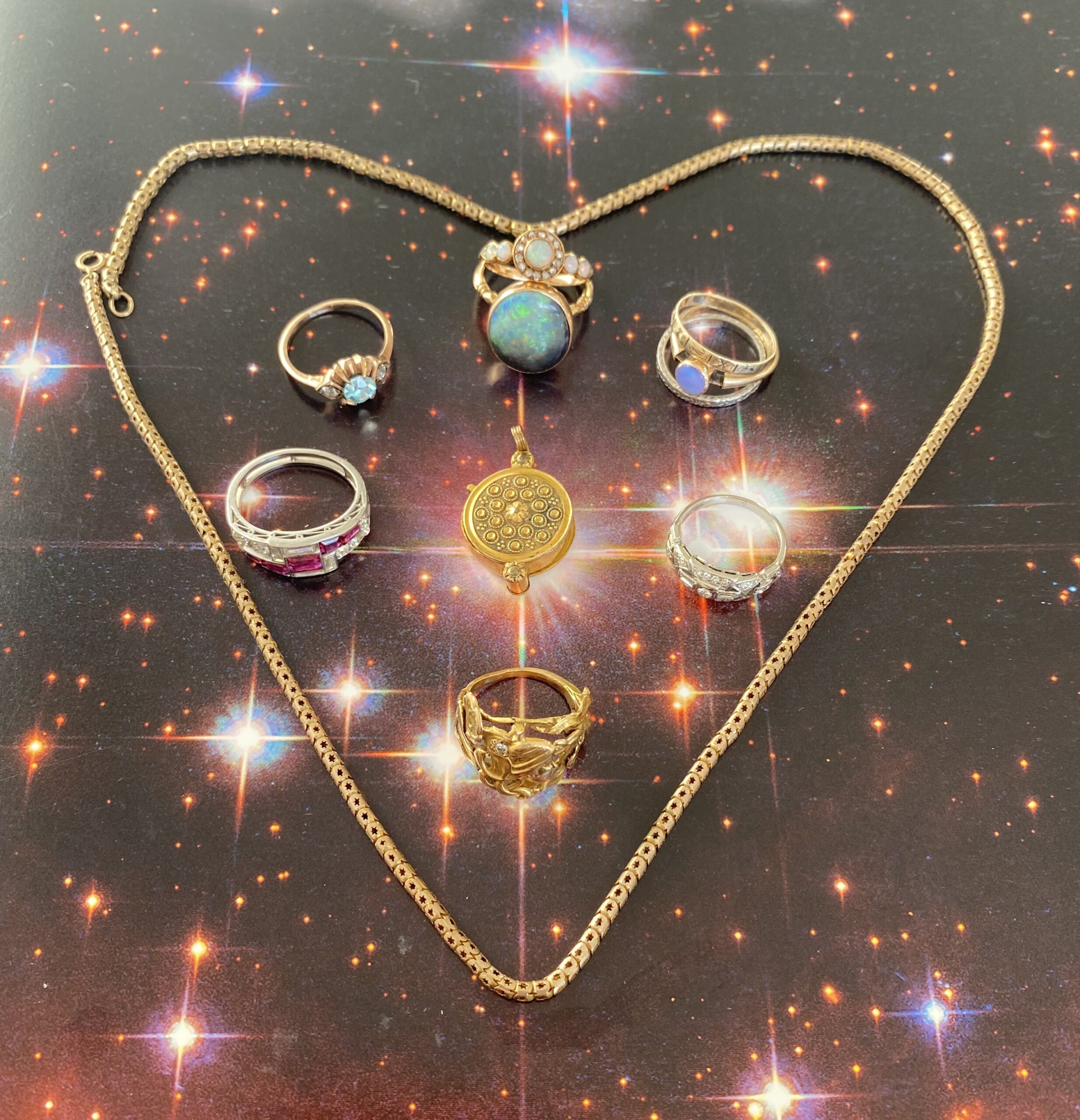 Our love of antique and vintage jewellery - Anadej